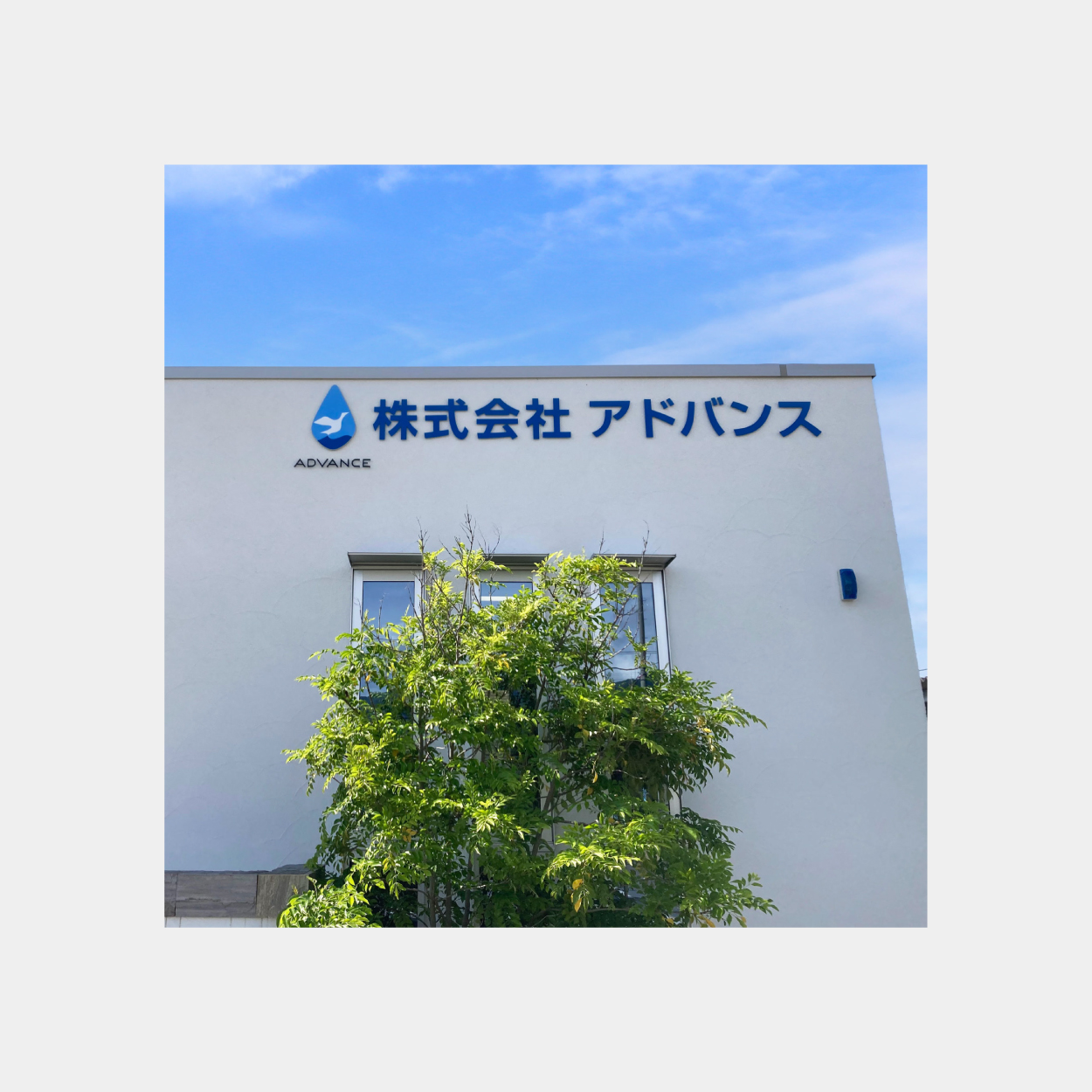 看板：株式会社アドバンス